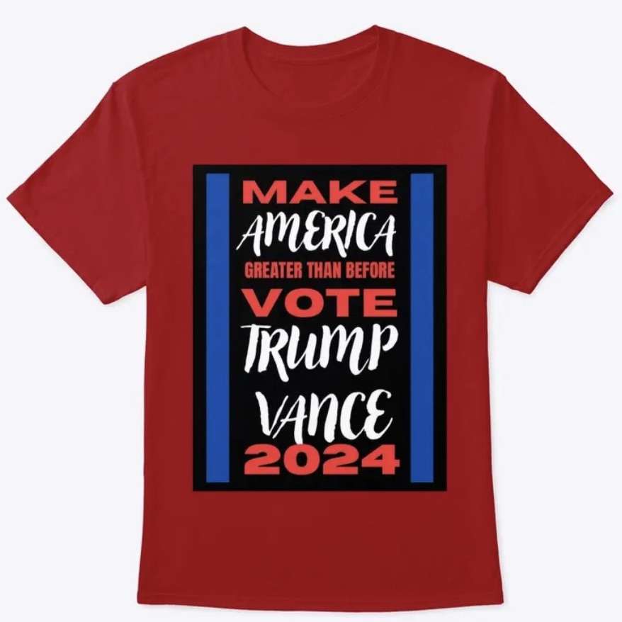 Red Trump Vance Tee
